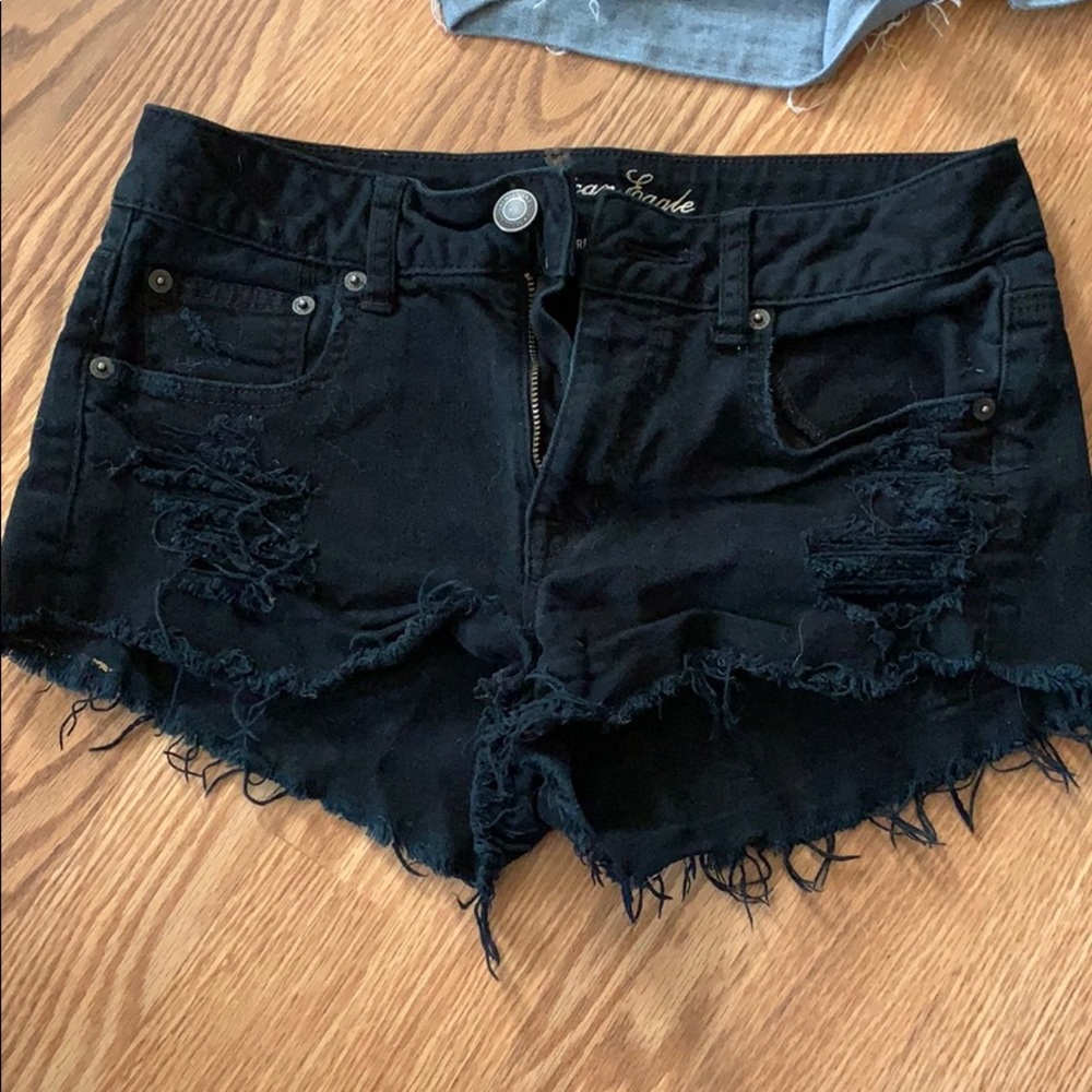 Black American Eagle short shorts!